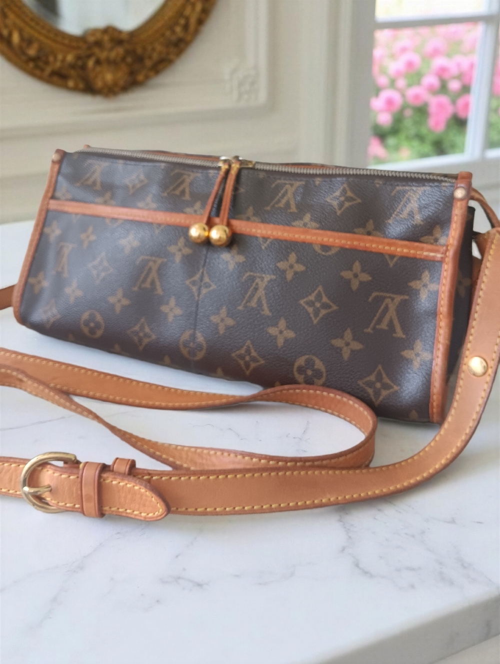 Louis Vuitton Monogram Popincourt Long Crossbody Bag Vintage 2005 ✨ COA - Picture 5 of 16